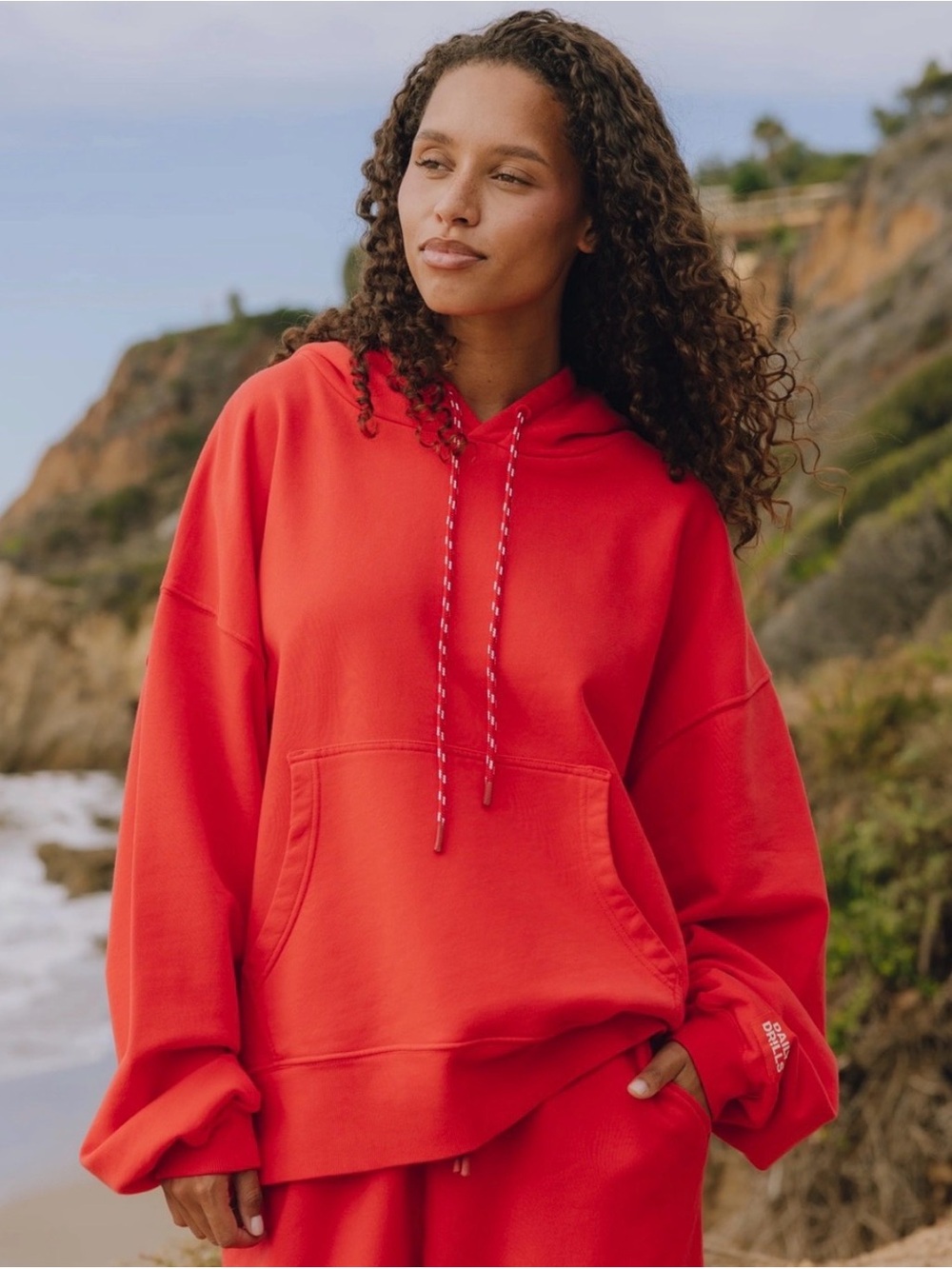 Daily drills oversized paracord hoodie in S/M
